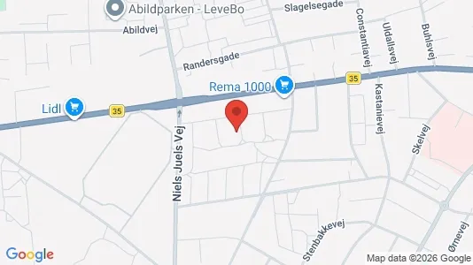 Apartments for rent i Frederikshavn - kort over placeringen