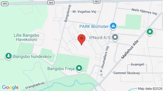 Apartments for rent i Frederikshavn - kort over placeringen