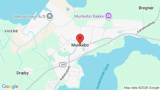 Houses for rent i Munkebo - kort over placeringen