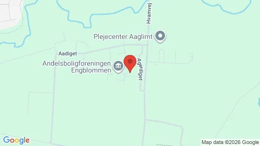 Apartments for rent i Aalestrup - kort over placeringen