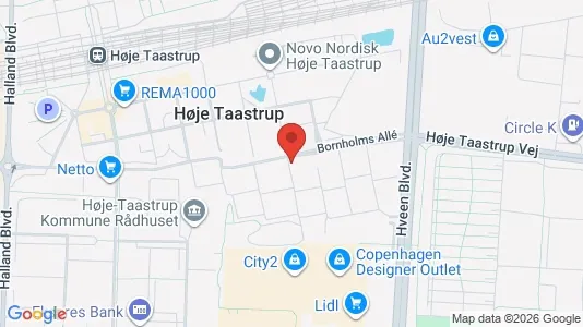 Apartments for rent i Taastrup - kort over placeringen