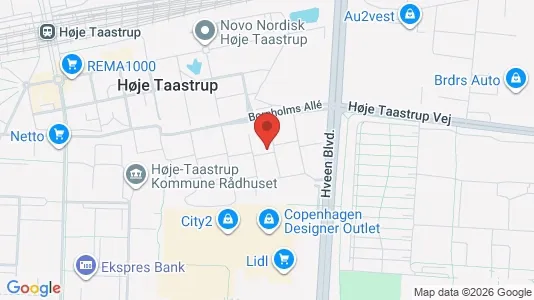 Apartments for rent i Taastrup - kort over placeringen