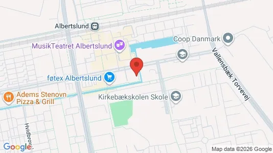 Apartments for rent i Albertslund - kort over placeringen