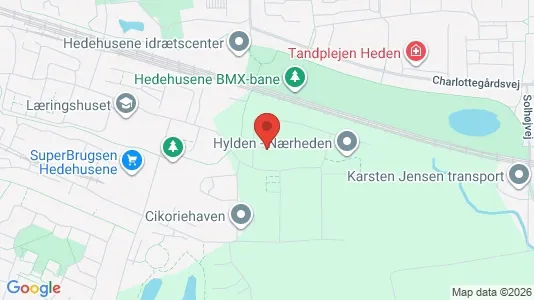 Apartments for rent i Hedehusene - kort over placeringen
