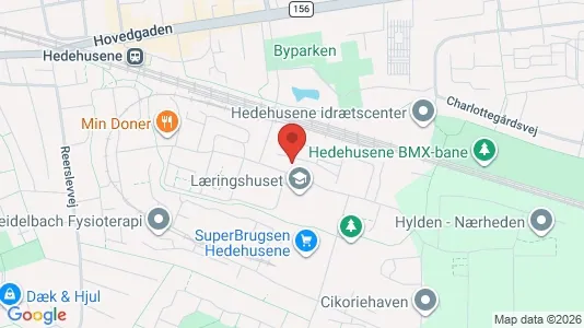Apartments for rent i Hedehusene - kort over placeringen