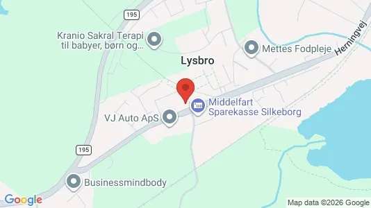 Apartments for rent i Silkeborg - kort over placeringen