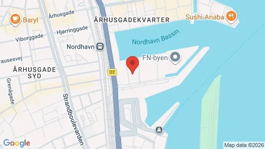 Apartments for rent i Østerbro - kort over placeringen
