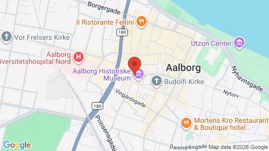 Apartments for rent i Aalborg Center - kort over placeringen