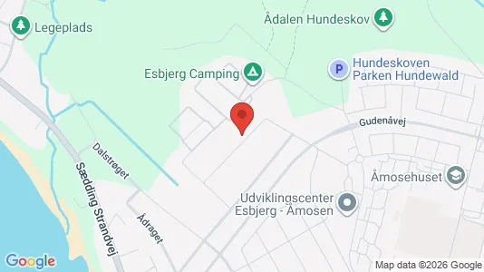 Apartments for rent i Esbjerg V - kort over placeringen