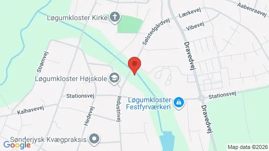 Apartments for rent i Løgumkloster - kort over placeringen