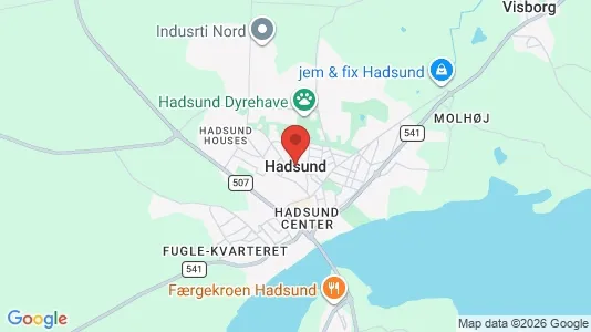 Apartments for rent in Hadsund - Photo from Google Street View