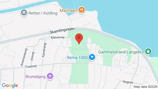 Apartments for rent i Kolding - kort over placeringen