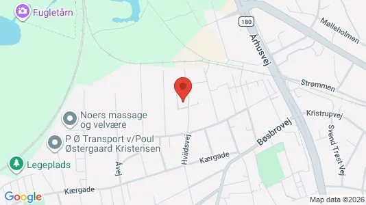 Apartments for rent i Randers SV - kort over placeringen