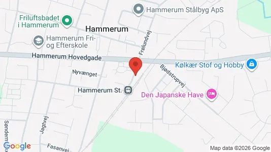 Apartments for rent i Herning - kort over placeringen