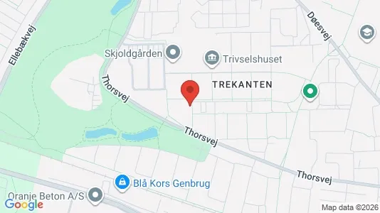 Apartments for rent i Holstebro - kort over placeringen