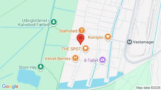 Apartments for rent i Copenhagen S - kort over placeringen