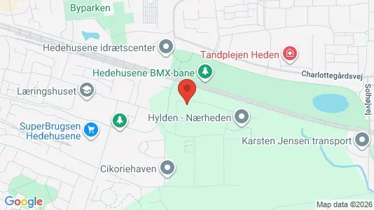 Apartments for rent i Hedehusene - kort over placeringen