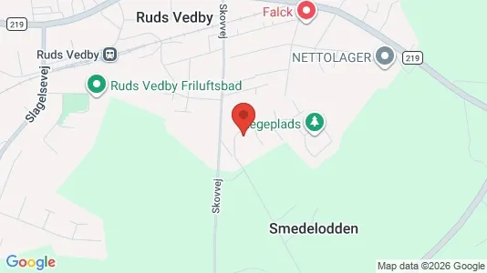 Apartments for rent i Ruds Vedby - kort over placeringen