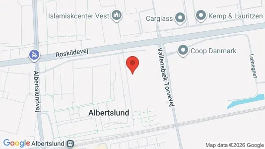 Apartments for rent i Albertslund - kort over placeringen