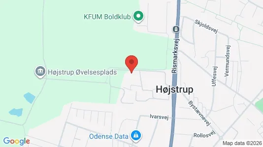 Apartments for rent i Odense V - kort over placeringen