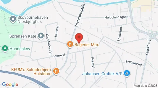 Apartments for rent i Holstebro - kort over placeringen
