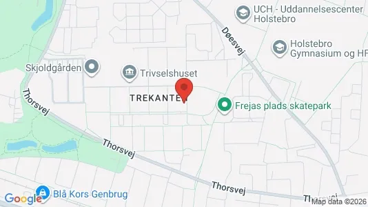 Apartments for rent i Holstebro - kort over placeringen