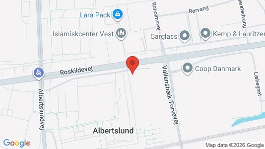 Apartments for rent i Albertslund - kort over placeringen