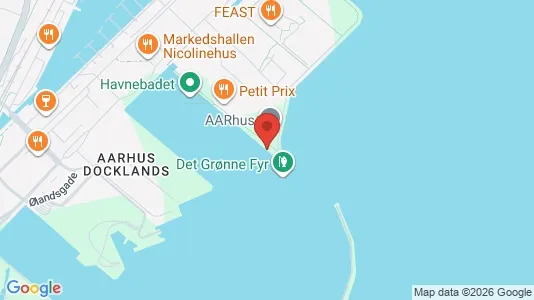 Apartments for rent i Aarhus C - kort over placeringen