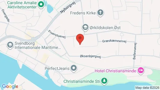 Apartments for rent i Svendborg - kort over placeringen