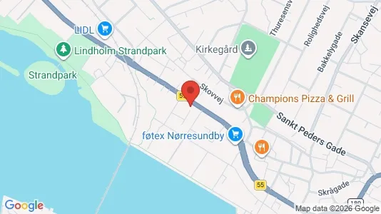 Apartments for rent i Nørresundby - kort over placeringen
