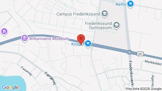 Apartments for rent i Frederikssund - kort over placeringen