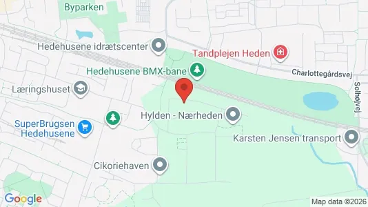 Apartments for rent i Hedehusene - kort over placeringen