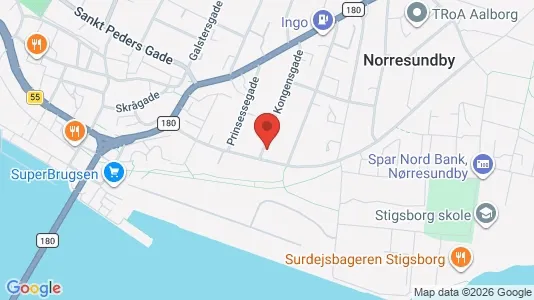 Apartments for rent i Nørresundby - kort over placeringen