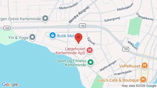 Apartments for rent i Kerteminde - kort over placeringen