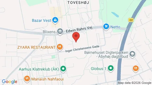 Apartments for rent i Brabrand - kort over placeringen