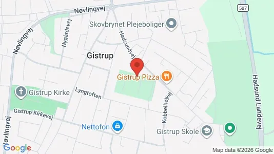 Apartments for rent i Gistrup - kort over placeringen