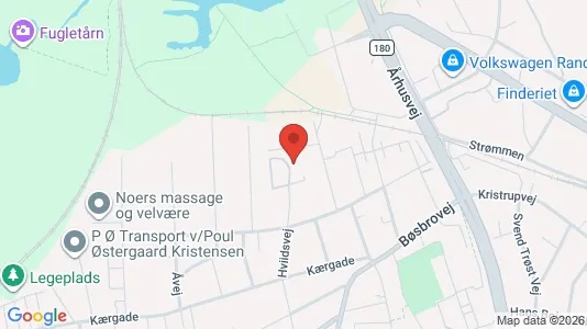 Apartments for rent i Randers SV - kort over placeringen