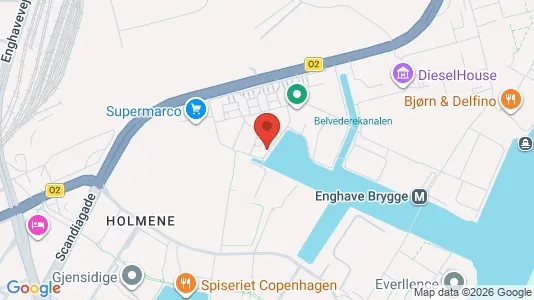Apartments for rent i Copenhagen SV - kort over placeringen