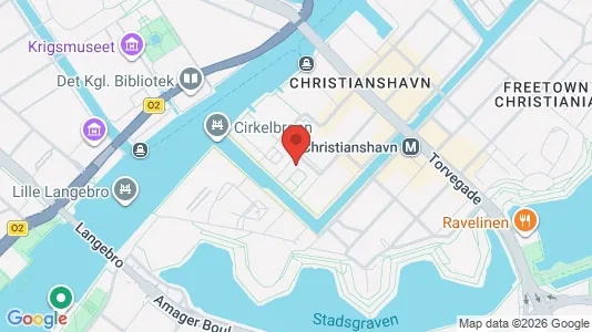 Apartments for rent i Copenhagen K - kort over placeringen
