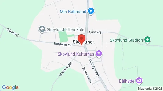 Apartments for rent i Ansager - kort over placeringen