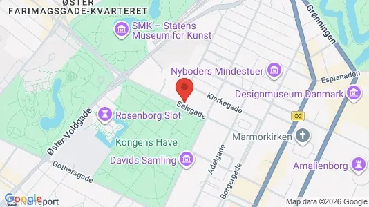 Apartments for rent i Copenhagen K - kort over placeringen