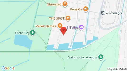 Apartments for rent i Copenhagen S - kort over placeringen