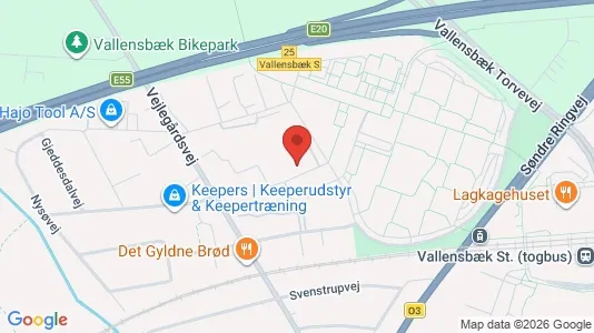 Apartments for rent i Vallensbæk Strand - kort over placeringen