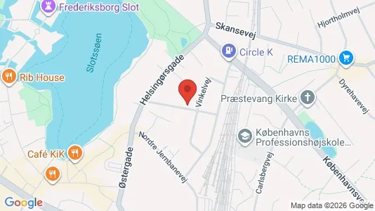 Apartments for rent i Hillerød - kort over placeringen