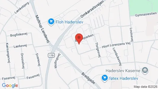 Apartments for rent i Haderslev - kort over placeringen