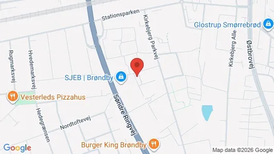 Apartments for rent i Brøndby - kort over placeringen