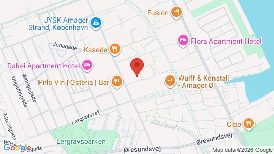Apartments for rent i Copenhagen S - kort over placeringen