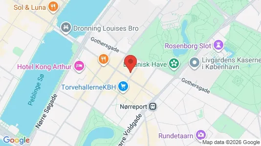 Apartments for rent i Copenhagen K - kort over placeringen
