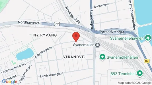 Apartments for rent i Østerbro - kort over placeringen