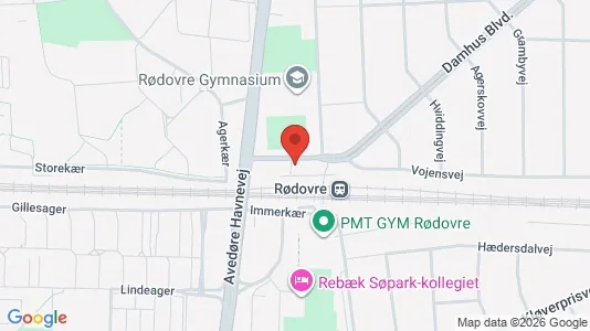 Apartments for rent i Rødovre - kort over placeringen